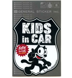 FELIX THE CAT KIDS in CARステッカー【キャラクター　シール】