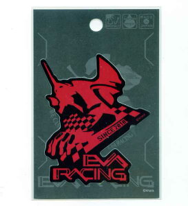 エヴァンゲリオン ステッカー EVA RACING【キャラクター シール】