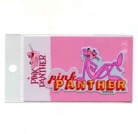 PINK PANTHER(ピンクパンサー)ステッカー ロゴ【キャラクター シール】