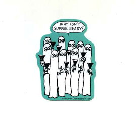 ムーミン ステッカー　ニョロニョロ【キャラクター シール】