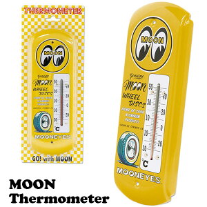 MOON EYES STEEL THERMOMETER(T[[^[)yxv AJz