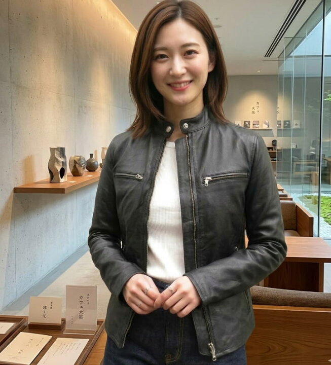 楽天市場】羊革 Freedom 革ジャン レディース ラムレザー 本革 レザー 