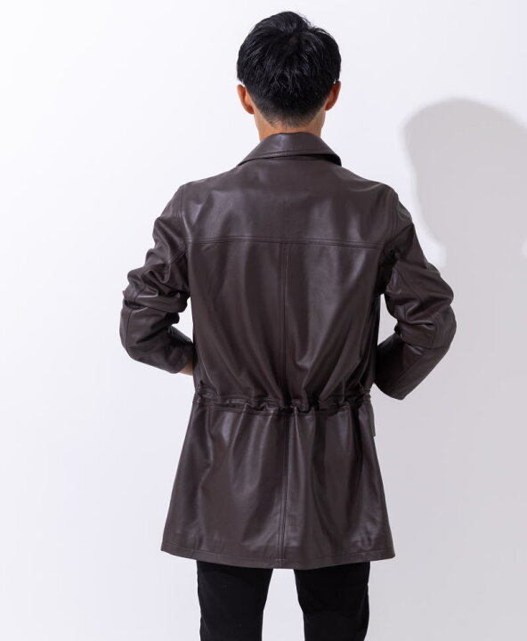 楽天市場】フリーダムレザー 革ジャン レザーコート 大きいサイズ  