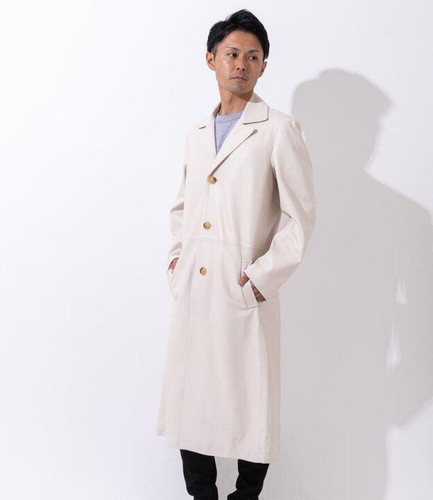 楽天市場】Freedom レザーコート ラムレザー 革ジャン 本革 レザー 