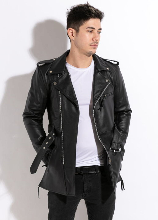 楽天市場】Freedom ポリスマンジャケット 革ジャン メンズ 本革 レザー  