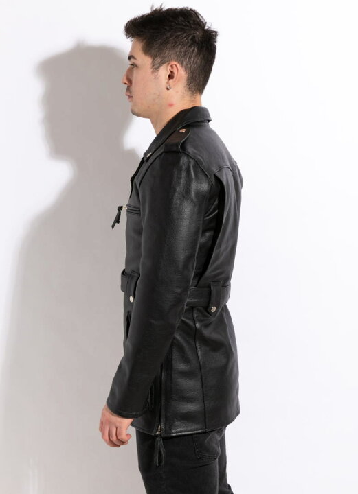 楽天市場】Freedom ポリスマンジャケット 革ジャン メンズ 本革 レザー  