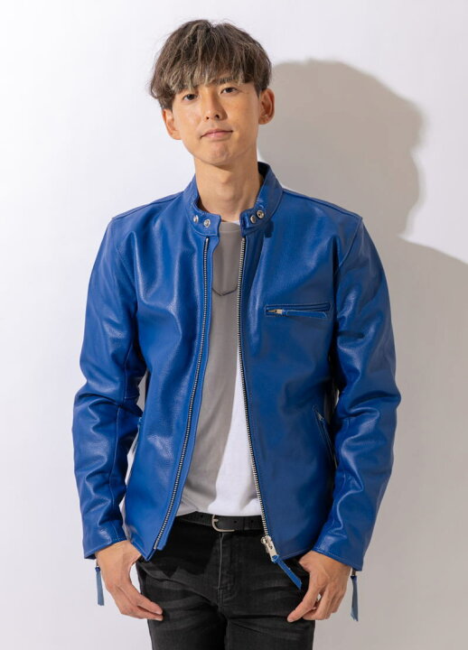 楽天市場】シングル ライダース レザージャケット メンズ 大きいサイズ  