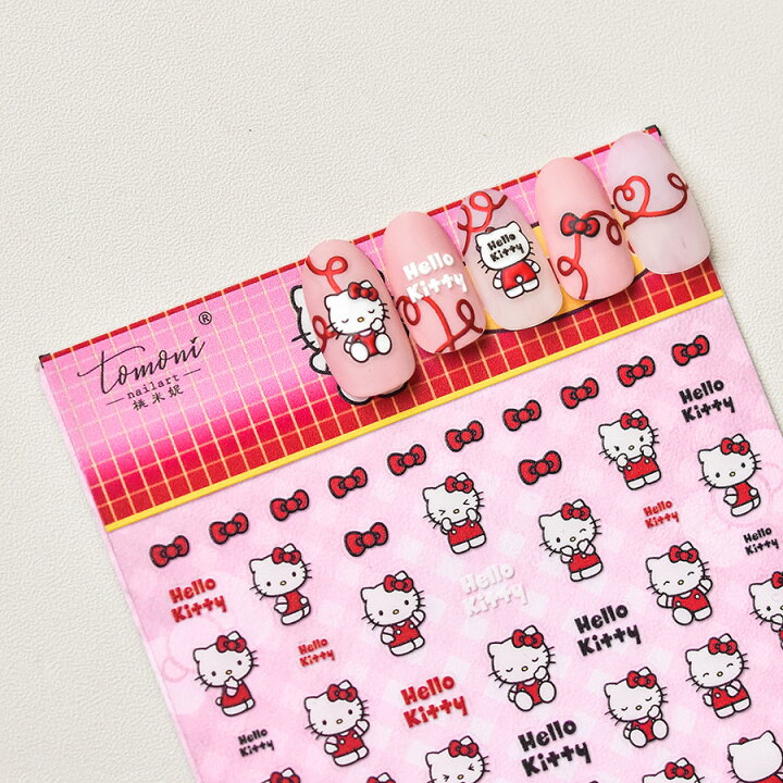 楽天市場】サンリオ SANRIO ネイルシール ハローキティ 貼るだけ 【一 