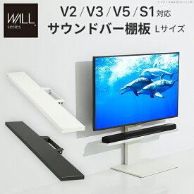 WALLインテリアテレビスタンドV2・V3・V5・S1対応 サウンドバー棚板 Lサイズ 幅118cm テレビ台 テレビスタンド 壁よせTVスタンド 部品 パーツ スチール製 WALLオプション スピーカー用 オーディオ用 シアターバー用 EQUALS イコールズ【mb】