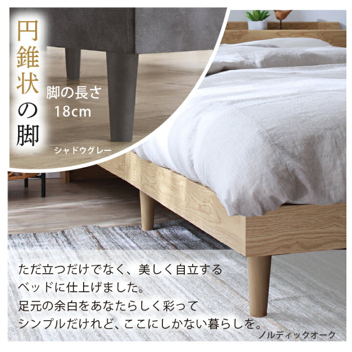 楽天市場】ベッド すのこベッド すのこ シングルベッド セミダブル 