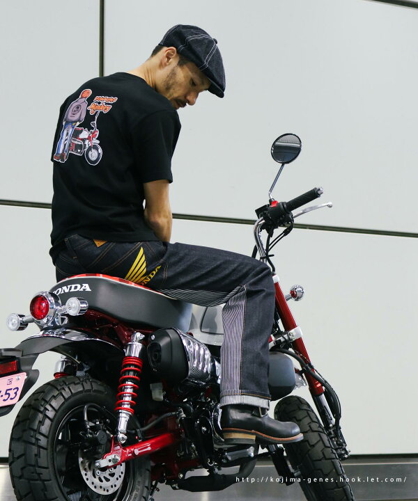 楽天市場】児島ジーンズ 公式通販 HONDA コラボ モンキー コンボ T 
