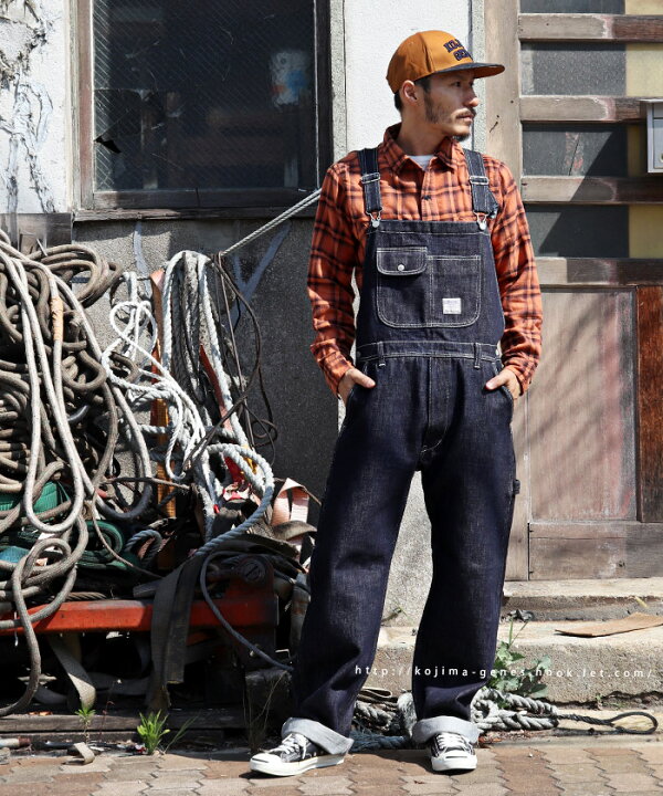 楽天市場】児島ジーンズ 公式通販 21oz ヘビー オーバーオール 