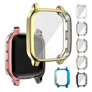 GARMIN Venu Sq/Sq Music/Sq Music emmi �P�[�X/�J�o�[ �ی�P�[�X/�J�o�[ �t���ی� ���h�~ �\�t�g TPU ���b�L �v���e�N�^�[ �ϏՌ� ���^ �y�� �����Y ���f�B�[�X �\�t�g�P�[�X �K�[�~�� �X�}�[�g�E�H�b�`
