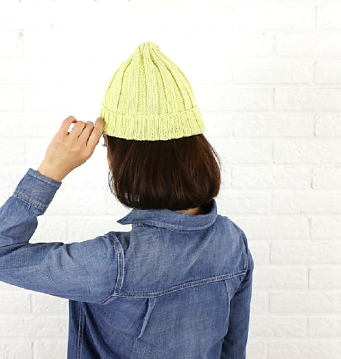 4 14 20時からポイント10倍 ニームアクセサリー LES ACCESSOIRES CHARMANTS par nimes ニット帽 帽子 ニットキャップ リブ編み ワッチ コットン 綿 カジュアル・OLA5202011-0091501 メール便可能商品 M便 5 5 レディース February