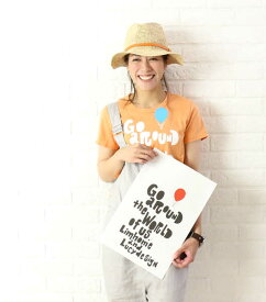 【5/27 1:59までポイント10倍】リムホーム Lim Home ×Lucydesign コラボ コットン 半袖 プリントTシャツ “旅するTシャツ” outlet ・LH-L001-3301601(メンズ)(レディース)(トップス)(VT)