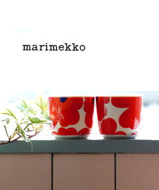 【20%OFF】マリメッコ marimekko ウニッコ柄 ハンドルなし コーヒーカップセット コップ 2個セット UNIKKO COFFEE CUP 2DL W/O H・52209467849-0062301(レディース)(1F-W)