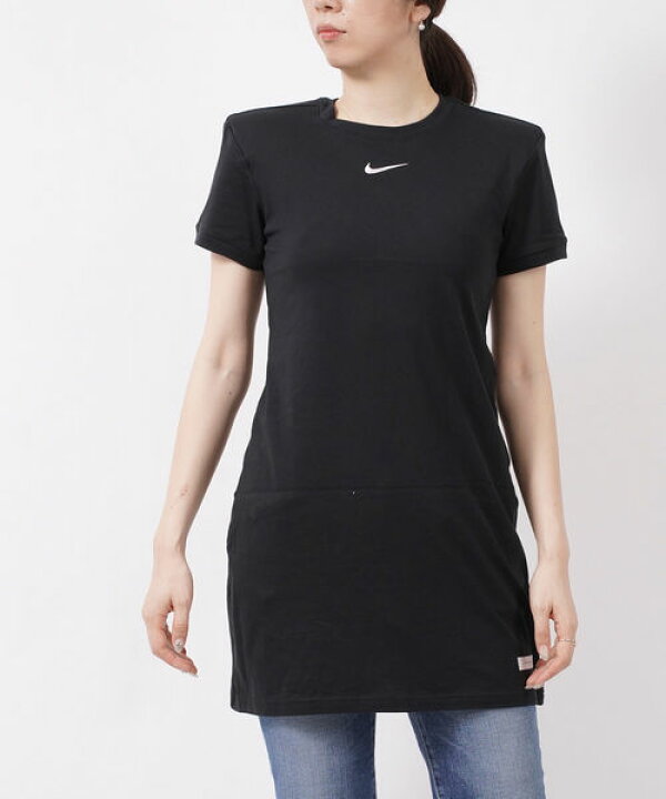 楽天市場 Nike ナイキ ショルダーパッド入り ワンピース Tシャツドレス ウィメンズ Nsw アイコンクラッシュ S S ドレス Dd5045 レディース February