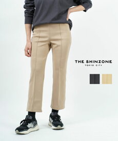 【20%OFF】ザ シンゾーン THE SHINZONE ストレッチポンチ ピンタック フレアレギンス レギンスパンツ FLARE LEGGINGS・21AMSCU02-4432202(レディース)(クーポン対象外)