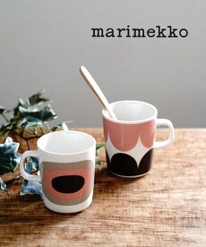 【ポイント2倍】(1F-K)(マリメッコ marimekko) マグカップ コーヒーカップ コップ 2個セット 250ml OIVA HARKA&MELOONI MUG 2.5DL・52229471828-0062202(レディース)