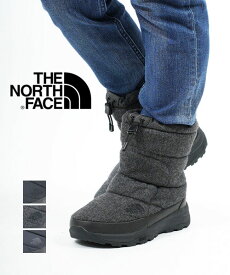 【5/27 1:59までポイント10倍】ザ ノースフェイス THE NORTH FACE ブーツ ヌプシ ヌプシブーティ スノーブーツ 防水 ウォータープルーフ 定番 人気 ショート・NF52272-2532302(メンズ)(レディース)(B-1)