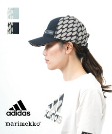 アディダス adidas ×marimekko マリメッコ AEROREADY ベースボールキャップ 帽子・EVJ42-0122301(レディース)(クーポン対象外)