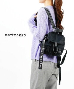 �y3/30�`4/1�̓|�C���g10�{�z�}�����b�R marimekko �����b�N �o�b�N�p�b�N �����b�N�T�b�N �� �u���b�N ���n �~�j �G�u���V���O �o�b�N�p�b�N �\���b�h EVERYTHING BACKPACK S SOLID�E52239291199-0062302(���f