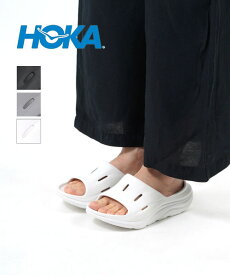 【4/27 9:59までポイント10倍】ホカオネオネ HOKA ONE ONE リカバリーサンダル スポーツサンダル ブラック シンプル 23cm 24cm 25cm 26cm 27cm 28cm ORA RECOVERY SLIDE 3 オラリカバリースライド3・1135061-2542301(メンズ)(レディース)(sg)(クーポン対象外)