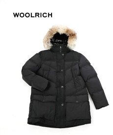 ウールリッチ WOOLRICH コヨーテファー フード付き ビッグ ロゴパーカ LOGO PARKA outlet ・WWCPS2812-4351902(レディース)(last_1)