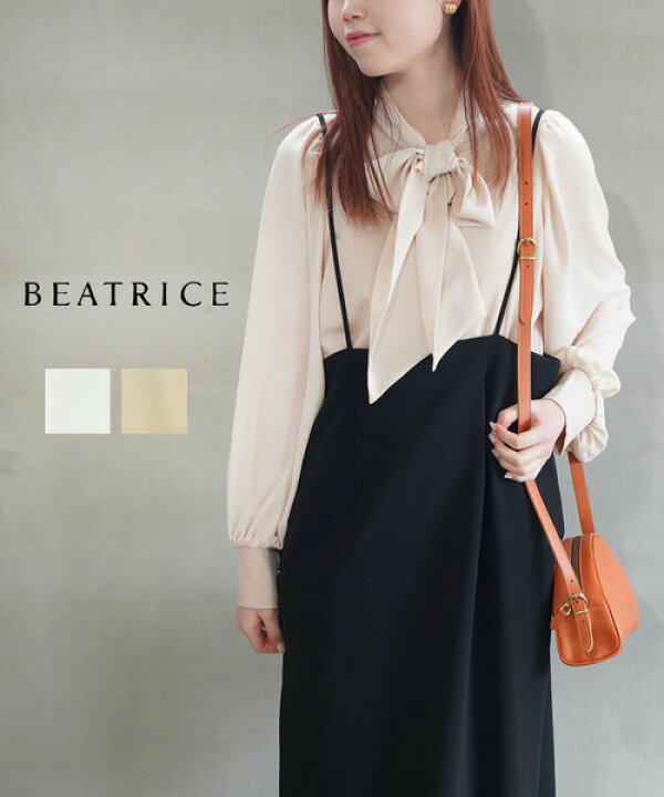 楽天市場】【20%OFF】ベアトリス BEATRICE ブラウス トップス シャツ 