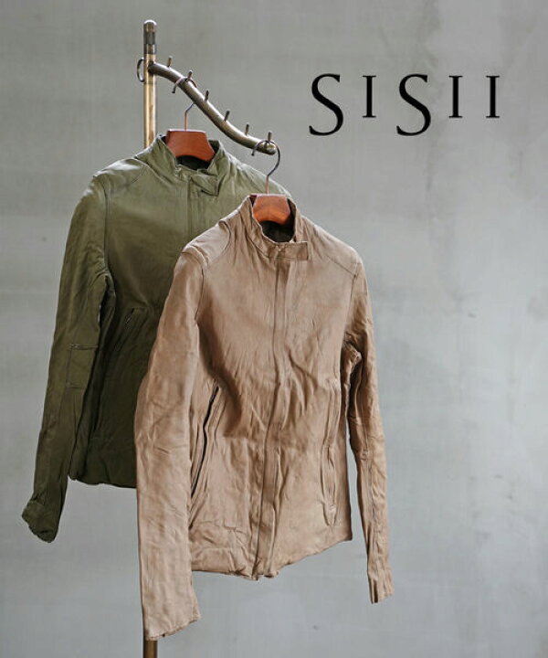 楽天市場】シシ Sisii カウレザー シングル レザージャケット 