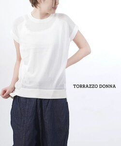 �y10/30�`11/1����10%�N�[�|��&�|�C���g10�{�z�g���b�]�h���i TORRAZZO DONNA �V�A�[ �j�b�g �v���I�[�o�[ �g�b�v�X ���� ������ ���� �d�˒��E64-6491-1221401(���f�B�[�X)