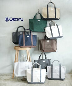 【30%OFF】オーチバル・オーシバル ORCIVAL トートバッグ バッグ 大きめ 大容量 A4 コットン キャンバス 帆布 定番 人気 通勤 通学・OR-H0284KWC-0322502(メンズ)(レディース)(JP)