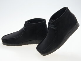 クラークス CLARKS ORIGINALS WALLABEE BOOT ワラビー ブーツ BLACK SUEDE ブラック スエード #26155517