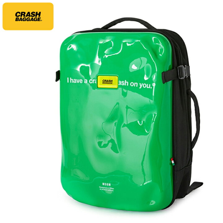 楽天市場】クラッシュバゲージ CRASH BAGGAGE MSGM ICONIC BACKPACK 