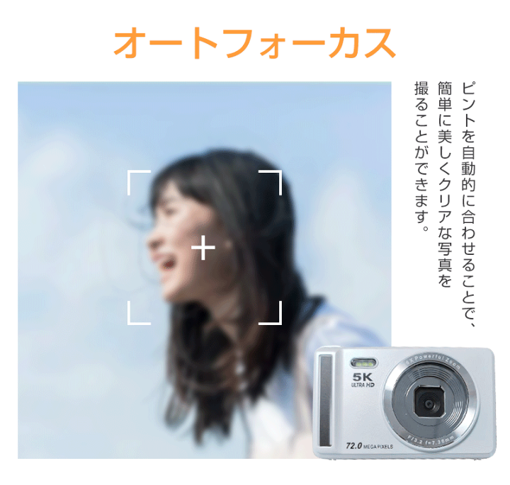 楽天市場】【日本正規品・1年保証】 デジタルカメラ【7200万画素&5K