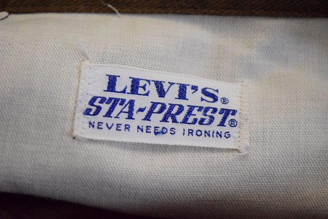 楽天市場】70's〜80's LEVI'S STA-PREST PANTS W28 70年代 80年代 