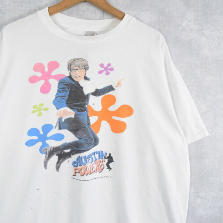 楽天市場 90 S Austin Powers コメディ映画tシャツ Xl 90s 90年代 ムービー オースティンパワーズ 古着 ヴィンテージ 中古 メンズ店 ヴィンテージ 古着屋 通販 Feeet