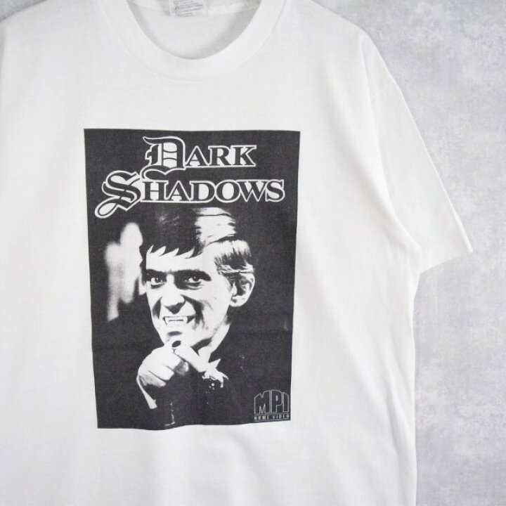 楽天市場 80 S Dark Shadows Usa製 映画プリントtシャツ L 80s 80年代 アメリカ製 ダークシャドー ドラキュラ ホラー映画 血の唇 古着 ヴィンテージ 中古 メンズ店 ヴィンテージ 古着屋 通販 Feeet