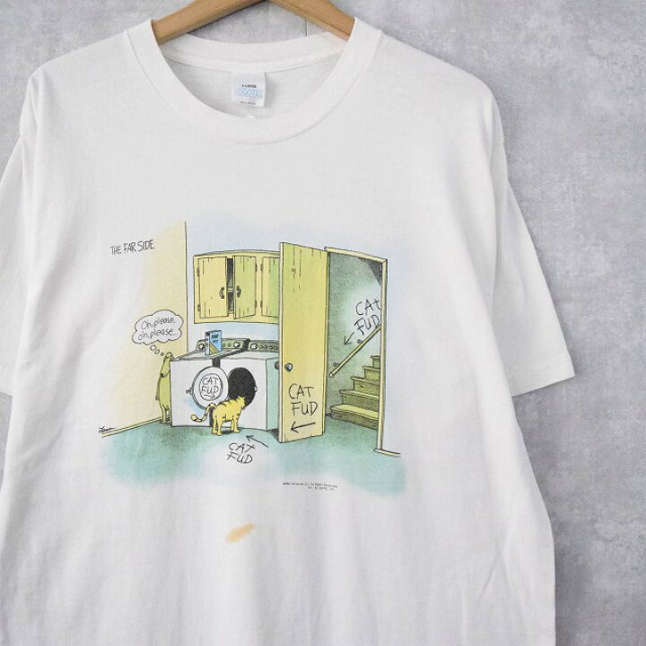 楽天市場 90 S The Far Side Usa製 イラストプリントtシャツ Xl 90年代 90s ザ ファーサイド シュール 魚 アメリカ製 白 ホワイト 古着 ヴィンテージ 中古 メンズ店 ヴィンテージ 古着屋 通販 Feeet 楽天市場 90 S The Far Side Usa製 イラストプリントtシャツ Xl 90年代 90s ザ ファーサイド シュール 魚 アメリカ製 白 ホワイト 古着 ヴィンテージ 中古 メンズ店 ヴィンテージ 古着屋 通販 Feeet