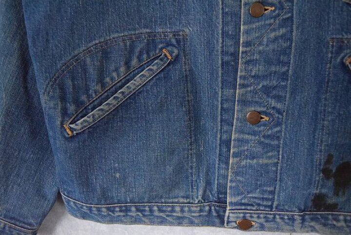 楽天市場】60's Wrangler 11MJ デニムジャケット SIZE42 60年代 60s ラングラー ブルーベル BLUE BELL インディゴ ボタン 【古着】 【ヴィンテージ】 【中古】 【メンズ店】 : ヴィンテージ 古着屋 通販 Feeet 楽天市場】60's Wrangler 11MJ デニムジャケット SIZE42 60年代 60s ラングラー ブルーベル BLUE BELL インディゴ ボタン 【古着】 【ヴィンテージ】 【中古】 【メンズ店】 : ヴィンテージ 古着屋 通販 Feeet