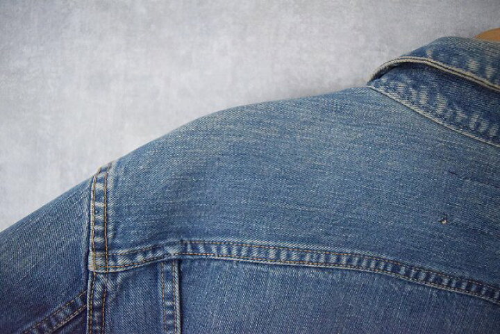 楽天市場】60's Wrangler 11MJ デニムジャケット SIZE42 60年代 60s ラングラー ブルーベル BLUE BELL インディゴ ボタン 【古着】 【ヴィンテージ】 【中古】 【メンズ店】 : ヴィンテージ 古着屋 通販 Feeet 楽天市場】60's Wrangler 11MJ デニムジャケット SIZE42 60年代 60s ラングラー ブルーベル BLUE BELL インディゴ ボタン 【古着】 【ヴィンテージ】 【中古】 【メンズ店】 : ヴィンテージ 古着屋 通販 Feeet