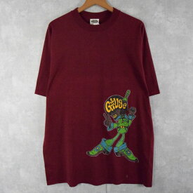 90's GOUGE USA製 キャラクターイラストTシャツ XL 90s 90年代 アメリカ製 グウジ ストリート 【古着】 【ヴィンテージ】 【中古】 【メンズ店】