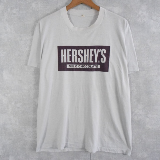 希少 USA製 古着 80s チャンピオン HERSHEY アイス Tシャツ Tシャツ/カットソー(半袖/袖なし) 純正 価格 販売