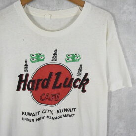 90's Hard Luck Cafe パロディTシャツ 90s 90年代 ハードロックカフェ 【古着】 【ヴィンテージ】 【中古】 【メンズ店】