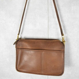 60〜70's COACH USA製 レザーショルダーバッグ 60s 60年代 70s 70年代 コーチ 鞄 バッグ レザーバッグ オールドコーチ【古着】 【ヴィンテージ】 【中古】 【メンズ店】