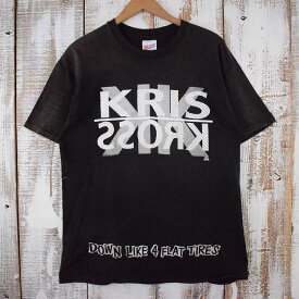 90's Kris Kross USA製 "DOWN LIKE 4 FLAT TIRES" ヒップホップTシャツ XL 90年代 アメリカ製 米国製 hiphop デュオ ストリート ラップ ラッパー ミュージック 音楽 クリス・クロス 【古着】 【ヴィンテージ】 【中古】 【メンズ店】