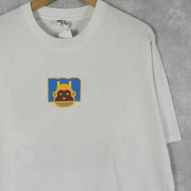 90's mossimo USA製 プリントTシャツ NAVY L 90年代 90s モッシモ アメリカ製 半袖 【古着】 【ヴィンテージ】 【中古】 【メンズ店】