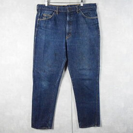 60～70's LEVI'S 606 BIGE オレンジタブ デニムパンツ W37 60s 70s 60年代 70年代 リーバイス インディゴ 濃紺 ジーンズ ジーパン 均等V 内股シングル【古着】 【ヴィンテージ】 【中古】 【メンズ店】