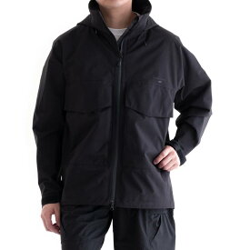 TONEDTROUT × Snow Peak Fishing Shell Jacket (Black) TT2210-JK01 トーンドトラウト スノーピーク フィッシング シェルジャケット レイヤージャケット アウトドア メンズ 送料無料