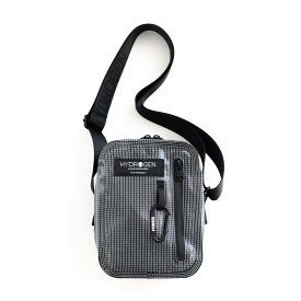 HYDROGEN SHOULDER BAG (GRAY) 210-74480002 ハイドロゲン shoulderbag ショルダーバッグ pvc skull スカル カラビナ コンパクト バッグ 鞄 イタリア ユニセックス 男女兼用 送料無料